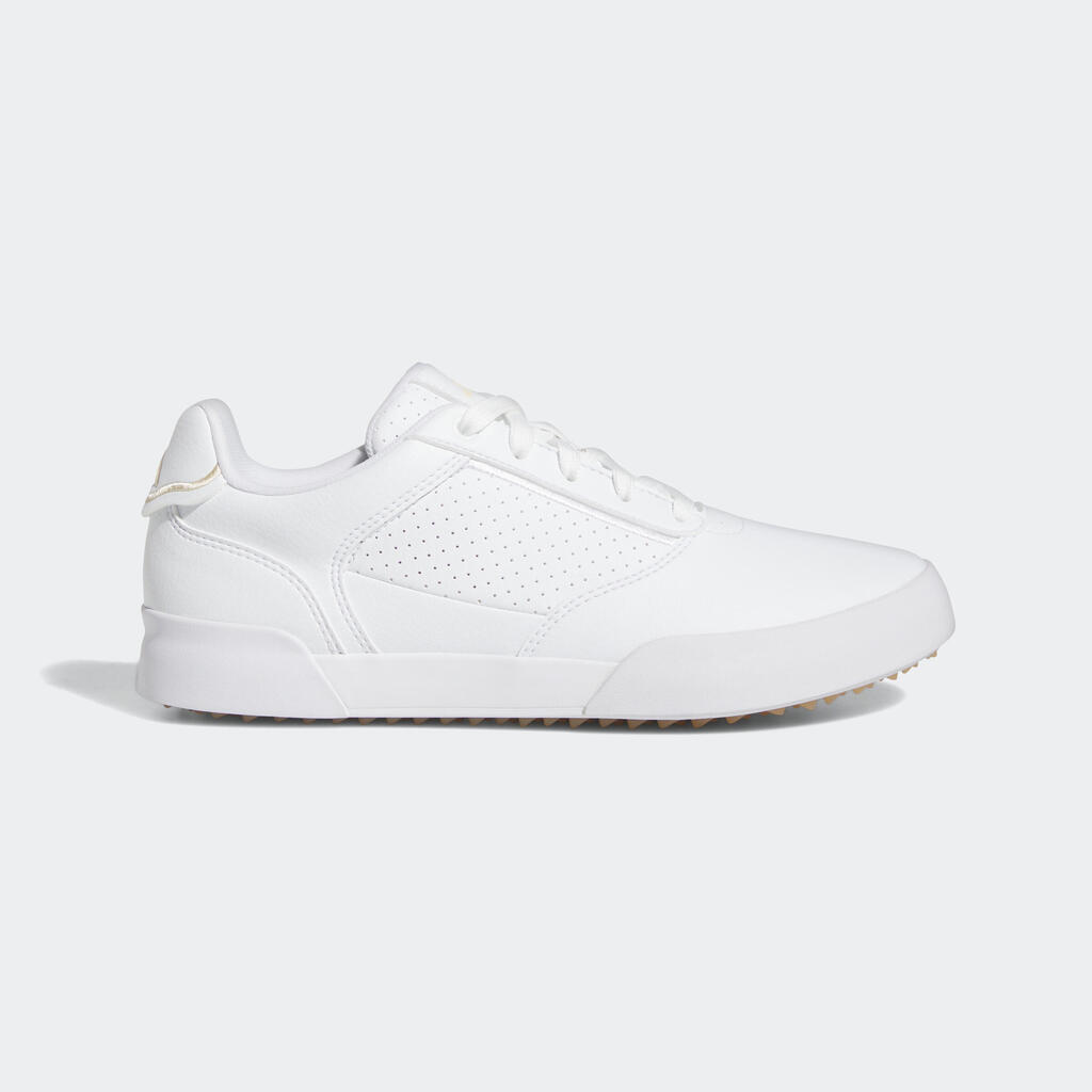 Women's Golf Shoes Without Spikes-White